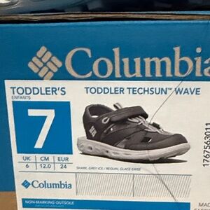 Columbia Toddler Techsun Wave Water Shoes - Black